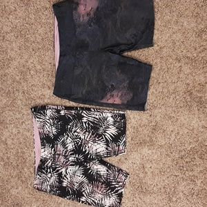 Marika sport shorts. 2 pair